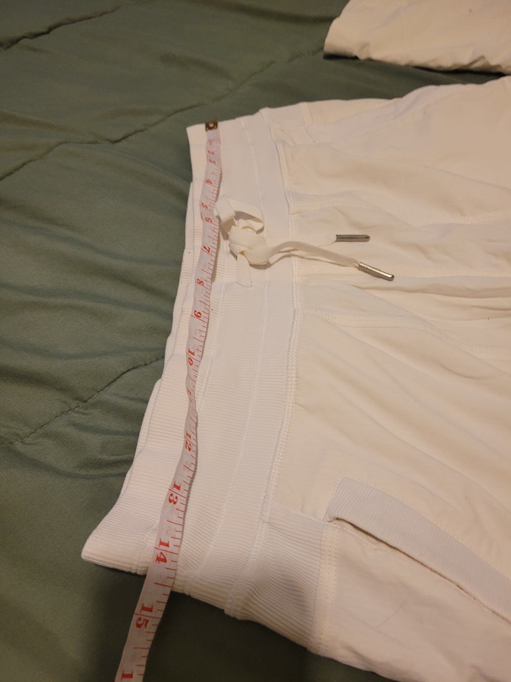 lululemon athletica Women's White Track Pants - Picture 6 of 6
